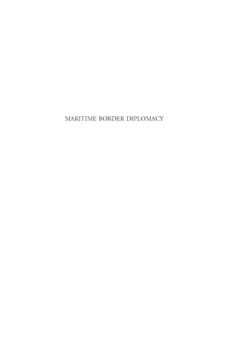 Maritime Border Diplomacy