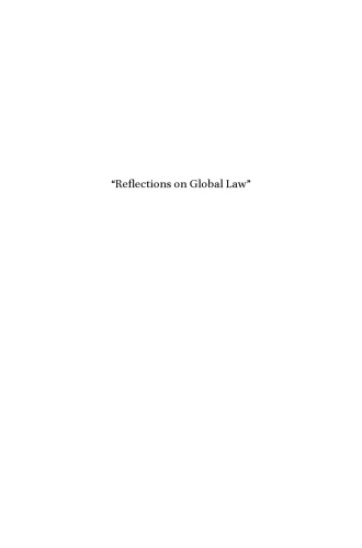 Reflections on Global Law