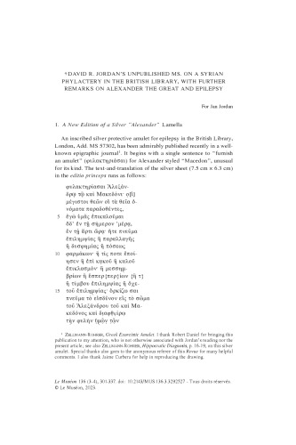Le Muséon 136, Issue 3-4, 2023