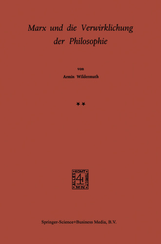 Marx und die Verwirklichung der Philosophie