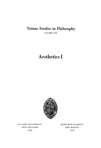 Aesthetics I