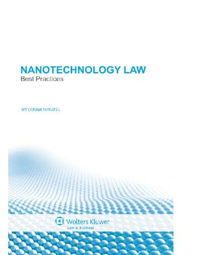 Nanotechnology law : best practices