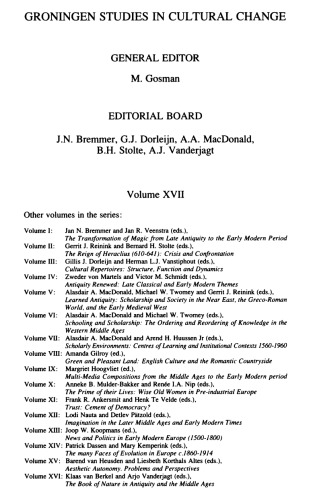 The Book of Nature in Early Modern and Modern History