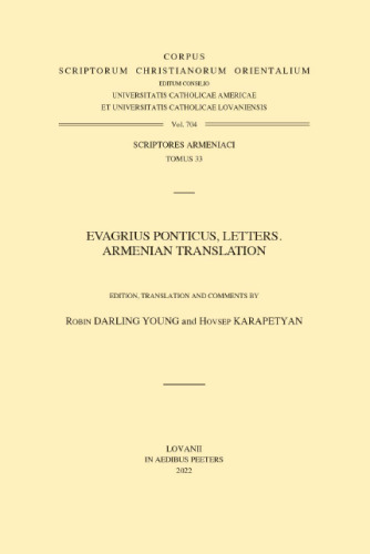 Evagrius Ponticus, Letters. Armenian Translation