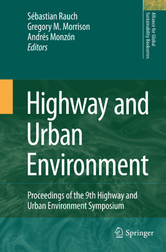 Highway and Urban Environment: Proceedings of the 9th Highway and Urban Environment symposium
