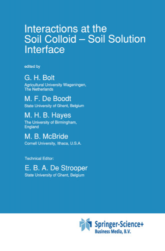 Interactions at the Soil Colloid — Soil Solution Interface