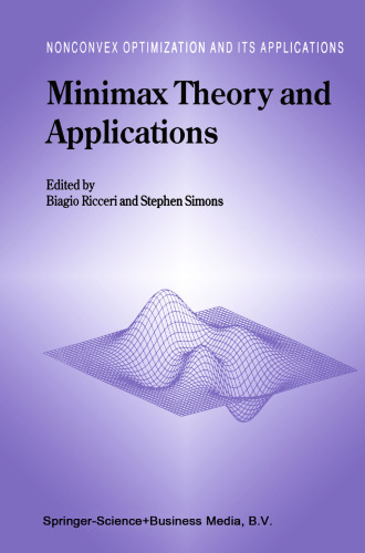 Minimax Theory and Applications