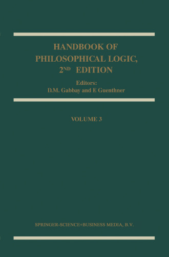 Handbook of Philosophical Logic