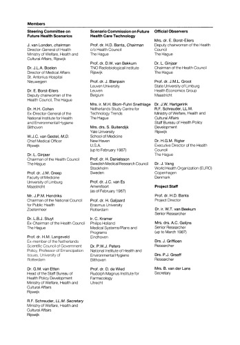 Anticipating and Assessing Health Care Technology: Computer Assisted Medical Imaging The Case of Picture Archiving and Communications Systems (PACS) A report, commissioned by the Steering Committee on Future Health Scenarios