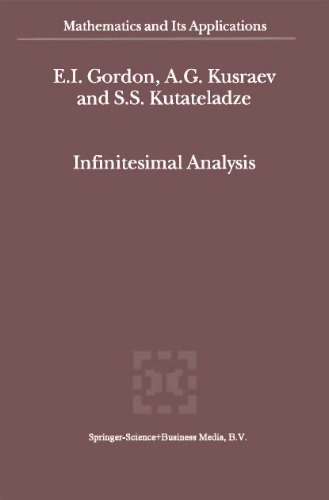 Infinitesimal Analysis