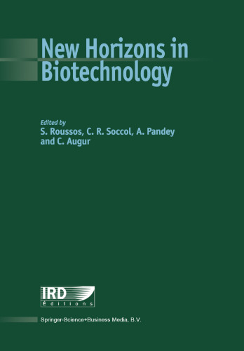 New Horizons in Biotechnology