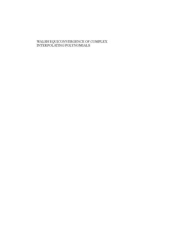 Walsh Equiconvergence of Complex Interpolating Polynomials