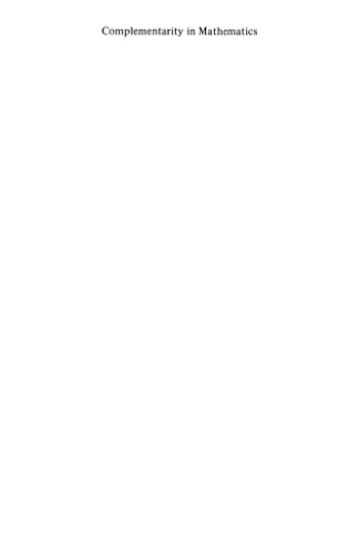 Complementarity in mathematics
