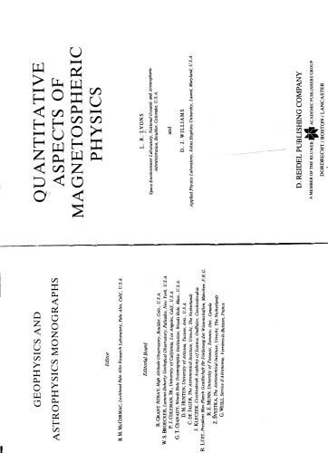 Quantitative aspects of magnetospheric physics