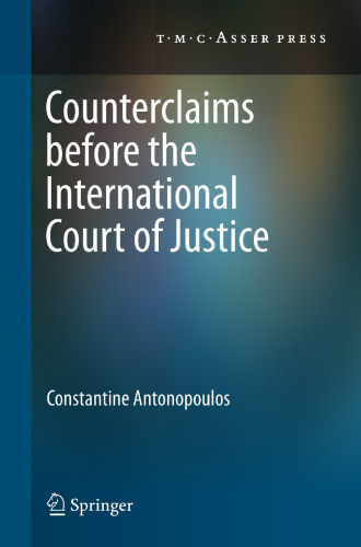 Counterclaims before the International Court of Justice