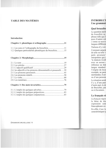 Grammaire bruxelloise simple et complète