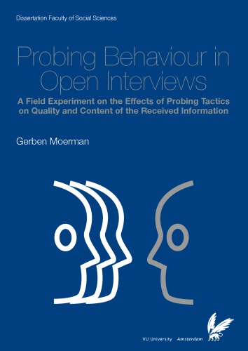 Probing Behaviour in Open Interviews