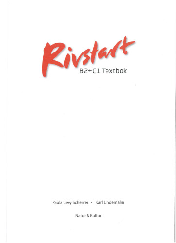 Rivstart B2+C1 Textbok