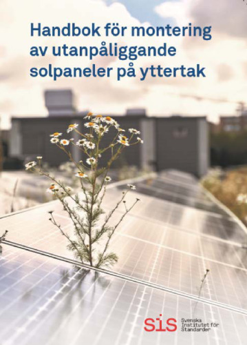 Handbok för montering av utanpåliggande solpaneler på yttertak