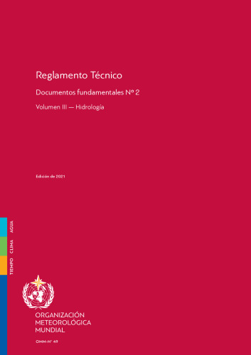 Reglamento Tecnico Documentos Fundamentales Hidrologia