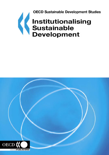 Institutionalising sustainable development.