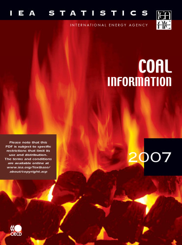 Coal Information: 2007 Edition