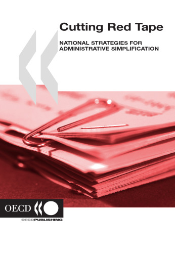 Cutting red tape : national strategies for administrative simplification