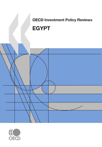 OECD Investment Policy Reviews Egypt.