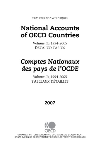 Detailed tables, 1994-2005 = Tableaux détaillés, 1994-2005.
