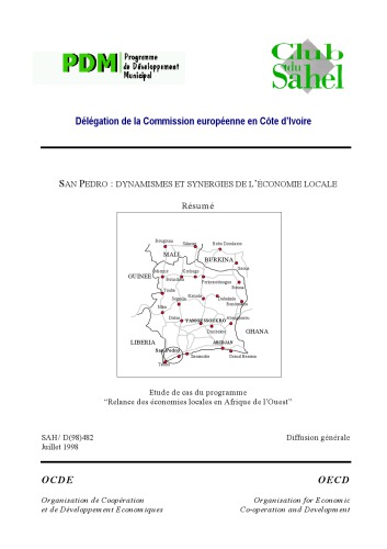 Écoloc - Gérer l’économie localement en Afrique - Evaluation et prospective / Etudes San Pedro : Dynamismes et synergies de l’économie locale - Résumé.