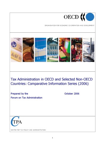Tax Administration in OECD and Selected Non-OECD Countries : Comparative Information Series (2006)