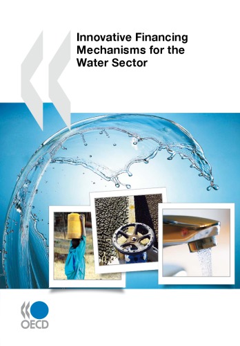 Innovative financing mechanisms for the water sector
