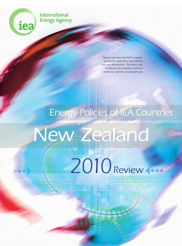 Energy Policies of IEA Countries - New Zealand 2010.
