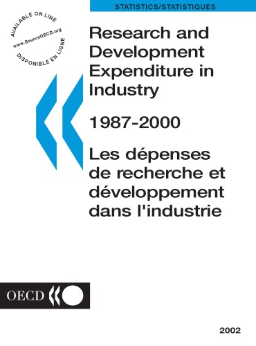 Research and Development Expenditure in Industry 1987-2000