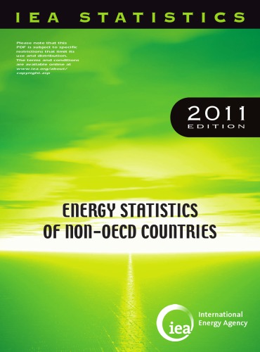 Energy statistics of non-OECD countries.