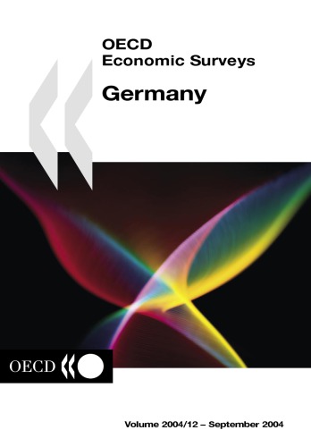 Oecd economic surveys : germany.