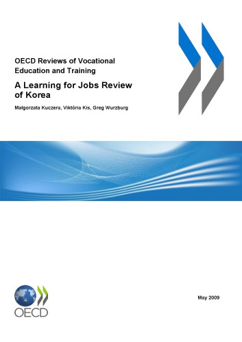 A learning for jobs review of Korea 2009