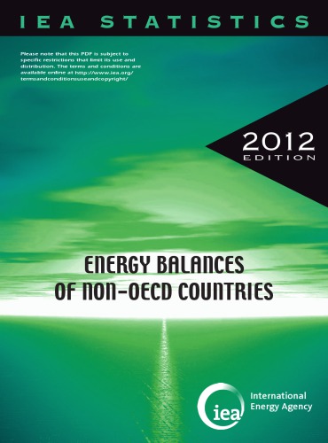 Energy balances of non-oecd countries.