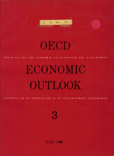 OECD economic outlook. 3.