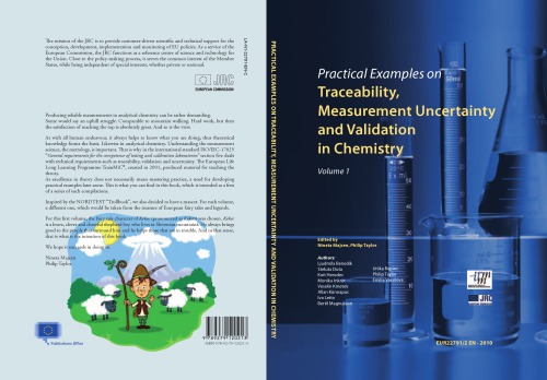 Practical examples on traceability, measurement uncertainty and validation in chemistry Vol 1