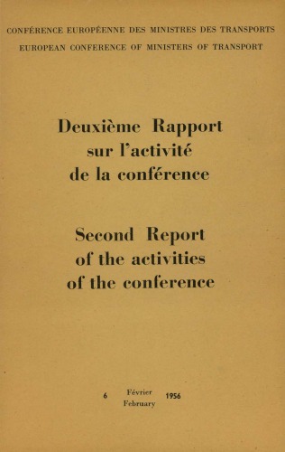 Second report on the activities of the conference.