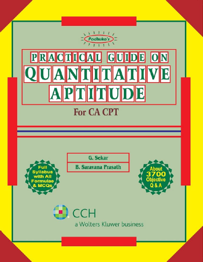 Practical Guide on Quantitative Aptitude for CA CPT