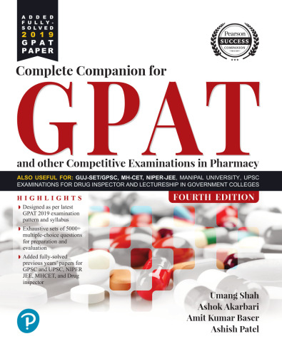 Complete Companion For GPAT & Other Competitive Examinations In Pharmacy