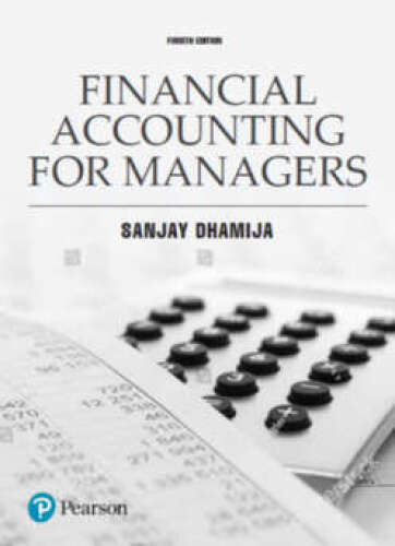 Financial Accounting for Managers, 4th Edition
