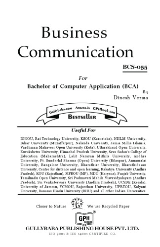 BCS-55 Business Communication