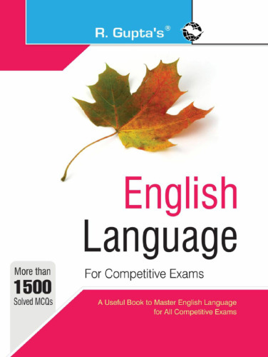 English Language for Competitive Exams