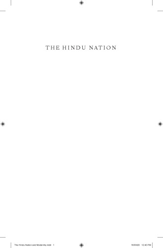 The Hindu Nation: A Reconciliation with Modernity