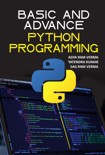 Basic and Advance: Phython Programming