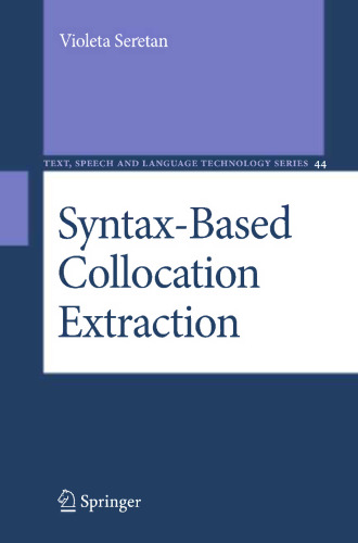 Syntax-Based Collocation Extraction