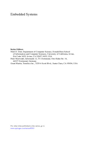 Embedded System Design: Embedded Systems Foundations of Cyber-physical Systems